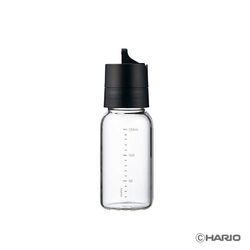 ハリオ ハリオ ワンタッチドレッシングボトル 150ml ブラック ODBN-150-B ODBN-150-B