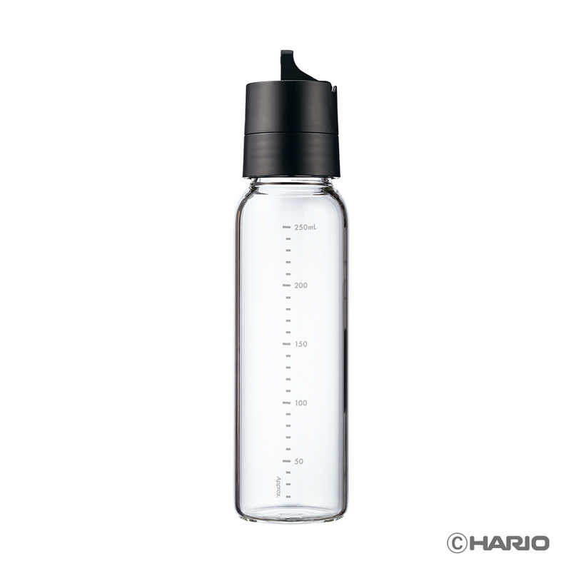ハリオ ハリオ ワンタッチドレッシングボトル 250ml ブラック ODBN-250-B ODBN-250-B