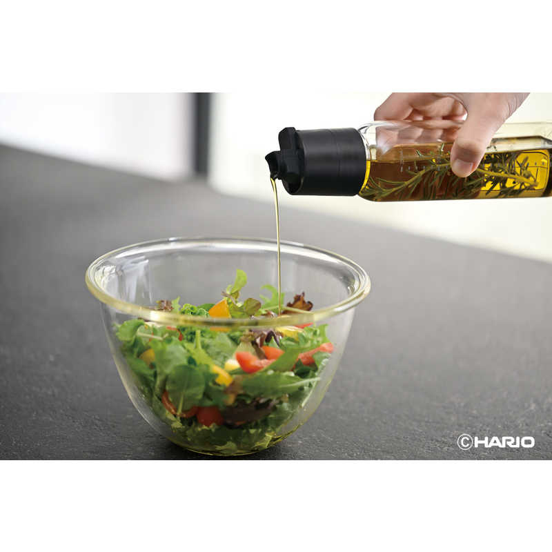 ハリオ ハリオ ワンタッチドレッシングボトル 250ml ブラック ODBN-250-B ODBN-250-B