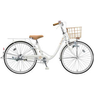 ブリヂストン 子供用自転車 24インチ リリーベル (P.Xスノーホワイト/シングルシフト) P.Xスノーホワイト 【組立商品につき返品不可】 AG41 ブリヂストン 子供用自転車 24インチ リリーベル (P.Xスノーホワイト/シングルシフト) P.Xスノーホワイト 【組立商品につき返品不可】 AG41