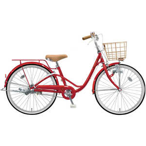 ブリヂストン 子供用自転車 24インチ リリーベル (F.Xアクティブレッド/シングルシフト) 【組立商品につき返品不可】 AG41 ブリヂストン 子供用自転車 24インチ リリーベル (F.Xアクティブレッド/シングルシフト) 【組立商品につき返品不可】 AG41