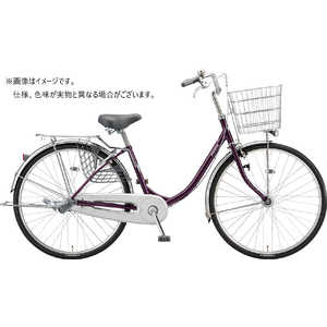 ブリヂストン 自転車 プロムナードU P.Xベリーパープル (24インチ)【組立商品につき返品不可】 PU40T1
