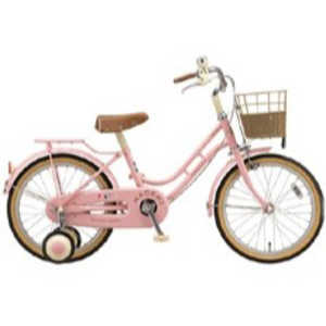 ブリヂストン 幼児用自転車 18型 ハッチ(シングルシフト) ピンク【組立商品につき返品不可】 HC182