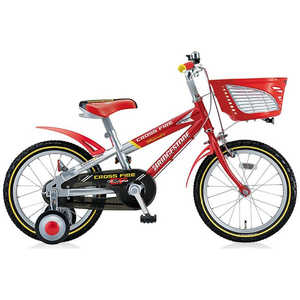 ブリヂストン 幼児用自転車 16インチ クロスファイヤーキッズ (シングルシフト) レッド&シルバー 【組立商品につき返品不可】 CK166 ブリヂストン 幼児用自転車 16インチ クロスファイヤーキッズ (シングルシフト) レッド&シルバー 【組立商品につき返品不可】 CK166