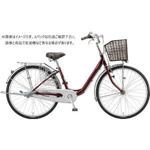 ブリヂストン 自転車 カルーサ F.Xカラメルブラウン (内装3段 /24インチ)【組立商品につき返品不可】 CR43T1