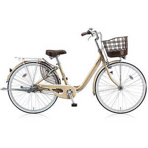 ブリヂストン 自転車 アルミーユ ベルト M.Xプレシャスベージュ (26インチ)【組立商品につき返品不可】 AU60BT ブリヂストン 自転車 アルミーユ ベルト M.Xプレシャスベージュ (26インチ)【組立商品につき返品不可】 AU60BT