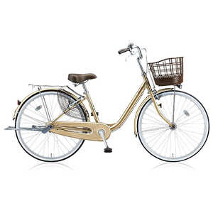 ブリヂストン 自転車 アルミーユ M.Xプレシャスベージュ (内装3段 /26インチ)【組立商品につき返品不可】 AU63T ブリヂストン 自転車 アルミーユ M.Xプレシャスベージュ (内装3段 /26インチ)【組立商品につき返品不可】 AU63T