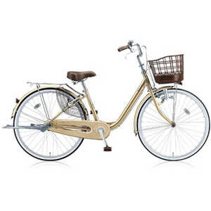ブリヂストン 自転車 アルミーユ M.Xプレシャスベージュ (26インチ)【組立商品につき返品不可】 AU60 ブリヂストン 自転車 アルミーユ M.Xプレシャスベージュ (26インチ)【組立商品につき返品不可】 AU60