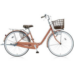 ブリヂストン 自転車 アルミーユ M.Xピンクゴールド (26インチ)【組立商品につき返品不可】 AU60 ブリヂストン 自転車 アルミーユ M.Xピンクゴールド (26インチ)【組立商品につき返品不可】 AU60