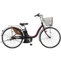 ブリヂストン電動アシスト自転車26インチブラウン