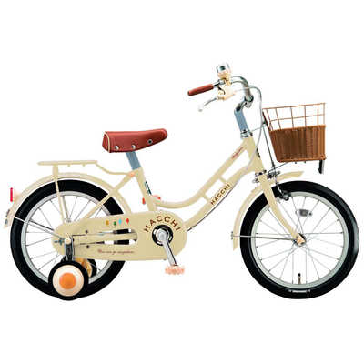 子供用自転車 ブリヂストン HACCHI アイボリー18インチ 自転車 子供用18インチ ブリヂストンHACCHI アイボリー
