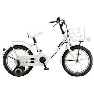 ブリヂストン 子供用自転車 ビッケM シングル E.YBKホワイト 【組立商品につき返品不可】 BKM163 ブリヂストン 子供用自転車 ビッケM シングル E.YBKホワイト 【組立商品につき返品不可】 BKM163