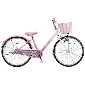 ブリヂストン 子供用自転車 エコパル シングル ピンク 【組立商品につき返品不可】 EPL001
