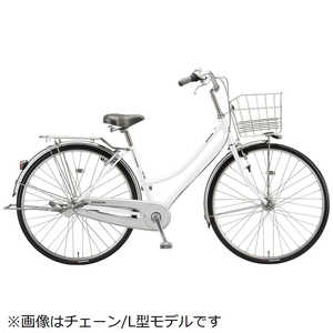 ブリヂストン 軽快車 ロングティ-ンベルト 内装3段 PXシヤンパンWH 【組立商品につき返品不可】 LX6LB5