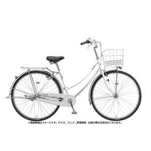 ブリヂストン 自転車 26型 ロングティーン スタンダード W型(P.Xシャンパンホワイト/シングルシフト/ダイナモランプモデル) (2021年モデル)【組立商品につき返品不可】 L60W1
