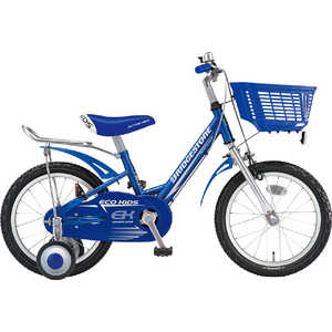 ＜コジマ＞ ブリヂストン 14型 子供用自転車 エコキッズ スポーツ(ブルー/シングルシフト)【組立商品につき返品不可】 ブルー EKS14画像