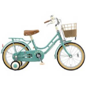 ＜コジマ＞ ブリヂストン 16型 幼児用自転車 ハッチ(グリーン/シングルシフト) グリーン HC162