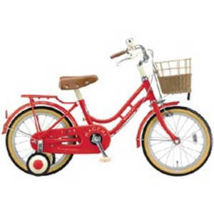 ＜コジマ＞ ブリヂストン 18型 幼児用自転車 ハッチ(レッド/シングルシフト) レッド HC182画像