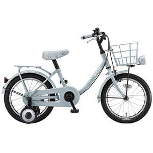 ＜コジマ＞ ブリヂストン 16型 子供用自転車 ビッケ m(E.YBKブルーグレー/シングルシフト)【組立商品につき返品不可】 BKブルーグレー BKM16
