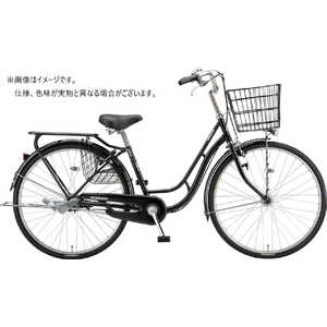 ブリヂストン 自転車 プロムナードC E.Xブラック [変速なし/26インチ]【組立商品につき返品不可】 PC60T1