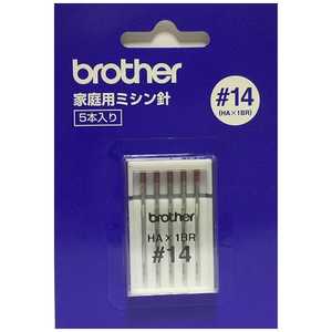 ブラザー brother 家庭用ミシン針 #14 赤色 HA003 ブラザー brother 家庭用ミシン針 #14 赤色 HA003