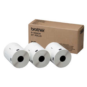 ブラザー　brother プレカット紙ラベル(幅102mm×長さ51mm) DT240