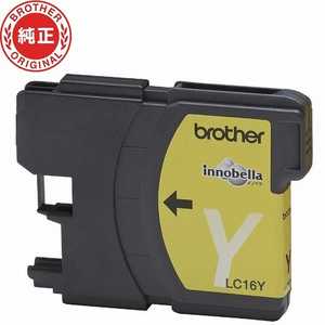 ブラザー　brother 【純正】インクカートリッジ イエロー(大容量)[対応型番:MFC-6490CN 他] LC16Y
