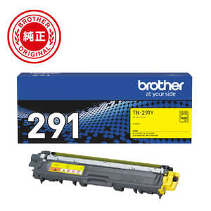 ブラザー　brother 【純正】トナーカートリッジイエロー 対応型番:HL-3170CDW､MFC-9340CDW 他 TN-291Y