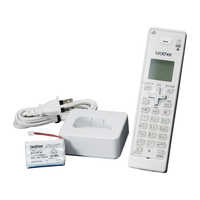 ブラザー　コードレス子機　BCL-D120K WM brother 子機 充電器 BCL-D120K-W 3台セット