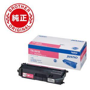 ブラザー brother 【純正】トナーカートリッジマゼンタ 対応型番:HL-L8350CDW、MFC-L8650CDW 他 TN-391M ブラザー brother 【純正】トナーカートリッジマゼンタ 対応型番:HL-L8350CDW、MFC-L8650CDW 他 TN-391M