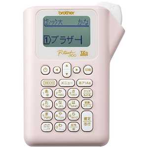ブラザー　brother ラベルライター ｢ピータッチ｣(テープ幅:12mmまで) PT-J100P