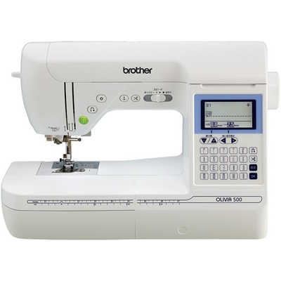 ブラザー brother コンピュータミシン OLIVIA500（オリビア500  