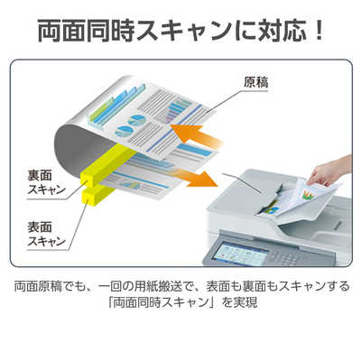ブラザー brother レーザー複合機 JUSTIO ホワイト [はがき～A4
