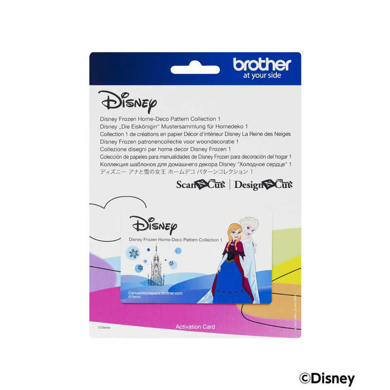 ブラザー　brother ブラザー　brother アナと雪の女王 ホームデコパターンコレクション1 CADSNP04 CADSNP04