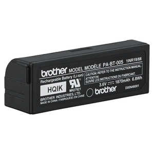 ブラザー brother 【純正】ピータッチ(P-touch) PT-P710BT用 Li-ion充電池 PA-BT-005