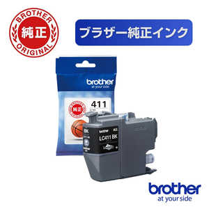 ブラザー brother LC411BK 純正プリンターインク ブラック ブラザー brother LC411BK 純正プリンターインク ブラック