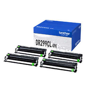 ブラザー　brother (ブラザー純正)ドラムユニット DR299CL 4PK(ドラム4個入りパック) 対応型番：HL-L3240CDW、MFC-L3780CDW ドラムユニット DR299CL4PK