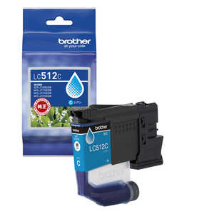 ブラザー　brother (純正)インクカートリッジ シアン LC512C
