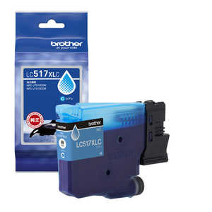 ブラザー　brother (純正)インクカートリッジ シアン LC517XLC