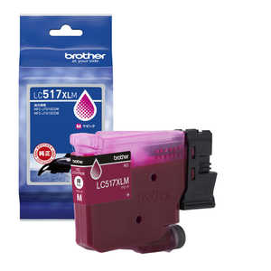 ブラザー　brother (純正)インクカートリッジ マゼンタ LC517XLM