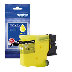 ブラザー　brother (純正)インクカートリッジ イエロー LC517XLY