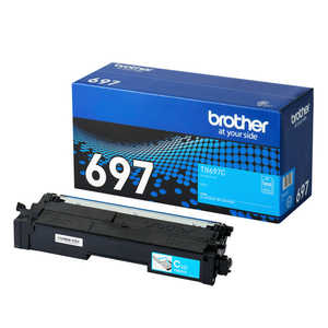 ブラザー　brother (純正) トナーカートリッジ 超大容量 シアン TN697C