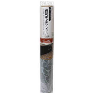 明和グラビア キッチンマット 拭ける 45×120cm 柄物 クリア フラワー メイワトウメイキッチンマットPKM- 明和グラビア キッチンマット 拭ける 45×120cm 柄物 クリア フラワー メイワトウメイキッチンマットPKM-