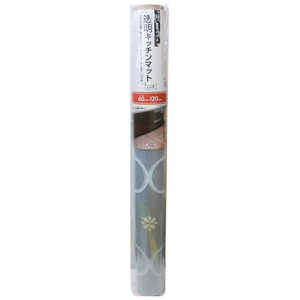 明和グラビア キッチンマット 拭ける 60×120cm 柄物 クリア タイル メイワトウメイキッチンマットPKM- 明和グラビア キッチンマット 拭ける 60×120cm 柄物 クリア タイル メイワトウメイキッチンマットPKM-