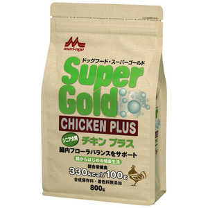 スーパーゴールド チキンプラス ドッグフード 800g 格安 つかまえ 森永 
