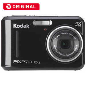 コダック コンパクトデジタルカメラ (PIXPRO) ブラック FZ43BK