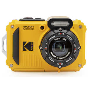 コダック KODAK PIXPRO コンパクトデジタルカメラ(防水+防塵+耐衝撃) イエロー WPZ2
