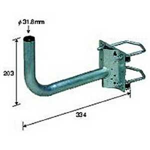 マスプロアンテナ ベランダ取付金具 SBCM35