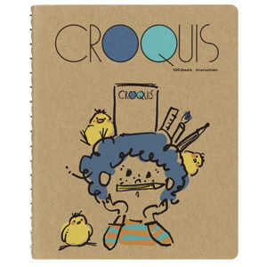 maruman　マルマン (限定)ミニチュア クロッキーブック 青 SMINI2SB-25