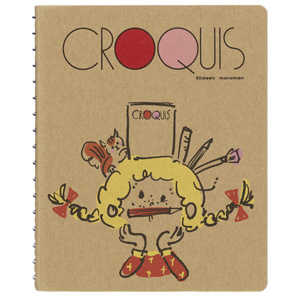 maruman　マルマン (限定)ミニチュア クロッキーブック 赤 SMINI3SB-25